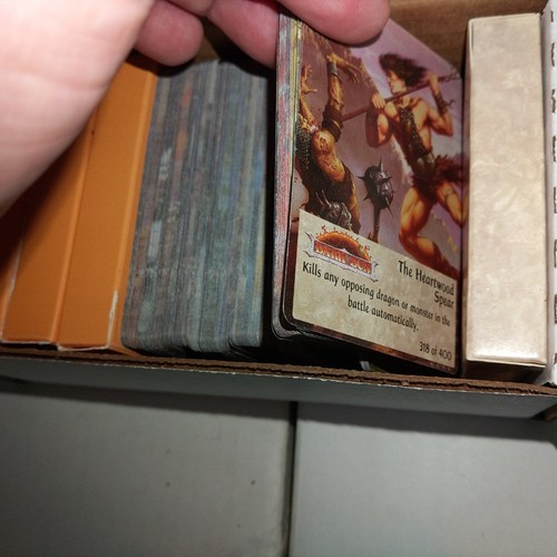 Spellfire CCG Second Edition set Lot of 951 total crds 185 fixed, 654C, 93U, 19R - Picture 7 of 14
