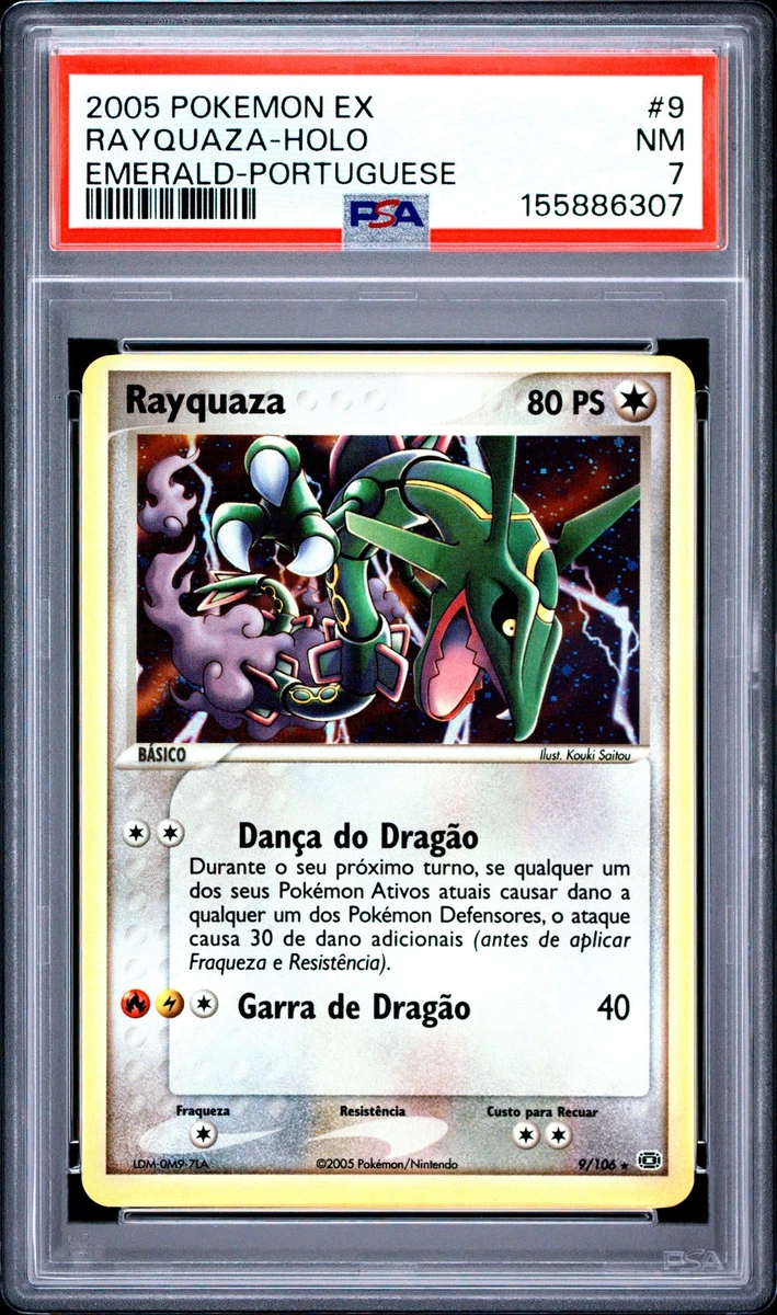 Rayquaza Pokémon TCG EX Emerald Individual Collectible Card Game