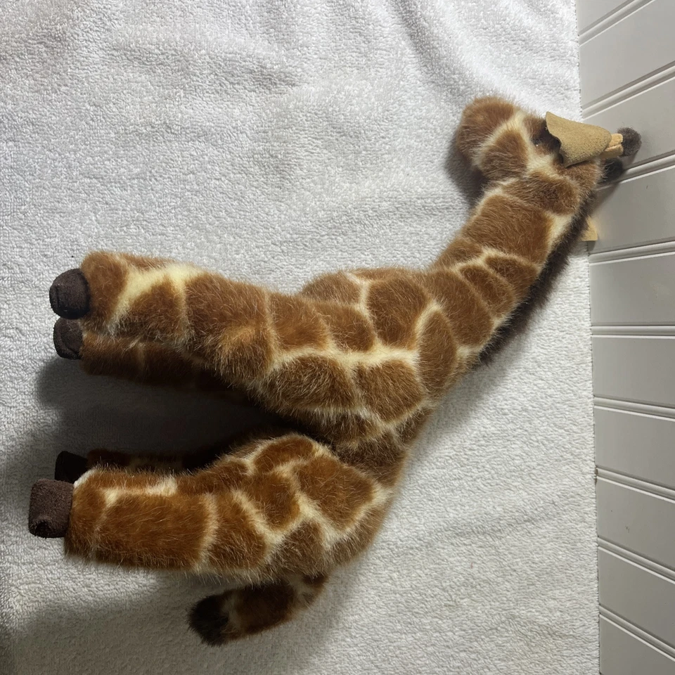 Gund Silver Giraffe 10" Tan and Cream Plush New without Tag - Image 4 of 4