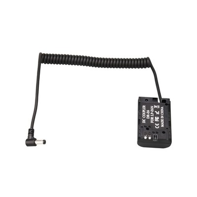 Decoded LP-E6 Dummy Battery DR-E6 DC Coupler Cable for Canon 5D4 7D2 90D R5 R6