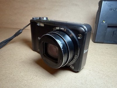 Sony Cyber-shot DSC-H55 14.1MP Digital Camera - Black for sale