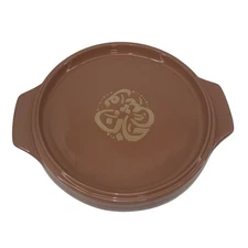 OUR PLACE Spice Colored Flipping Plate Stoneware