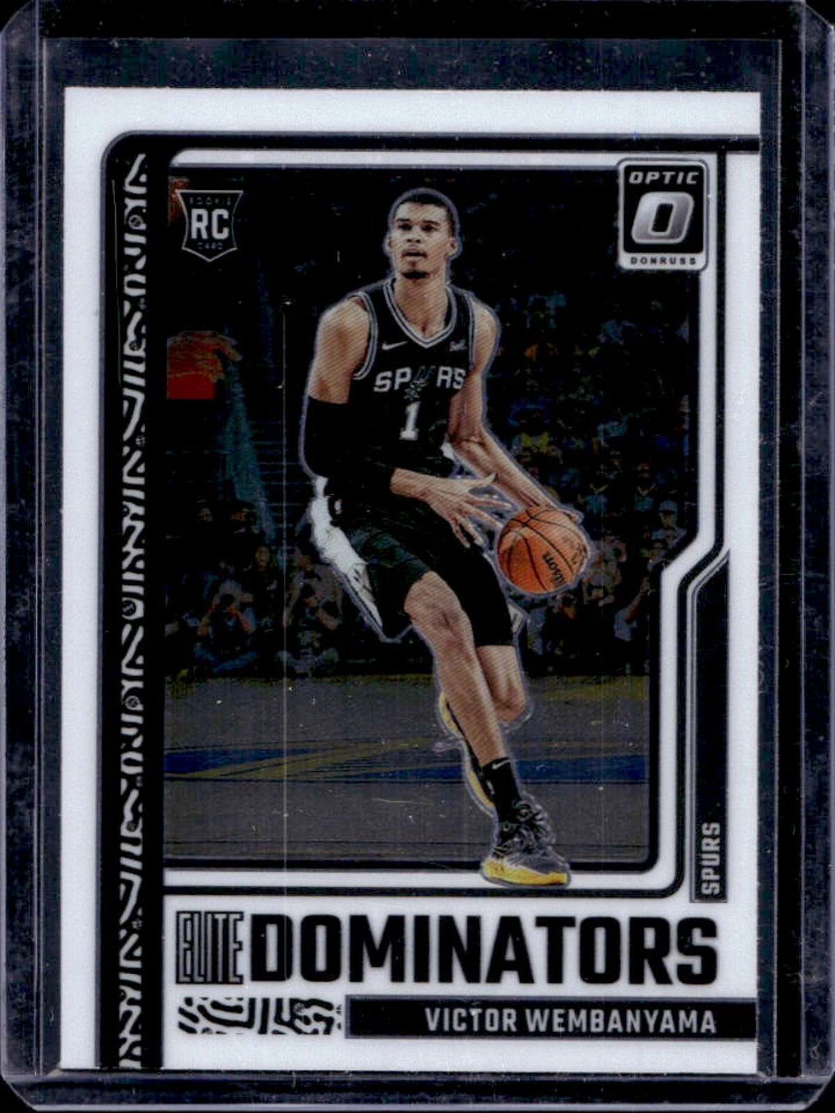 2023-24 Donruss Optic Victor Wembanyama Elite Dominators RC #18 Spurs