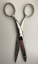 Vintage WISS USA #105 Embroidery Scissors ~ Made in USA, Ornate Handles