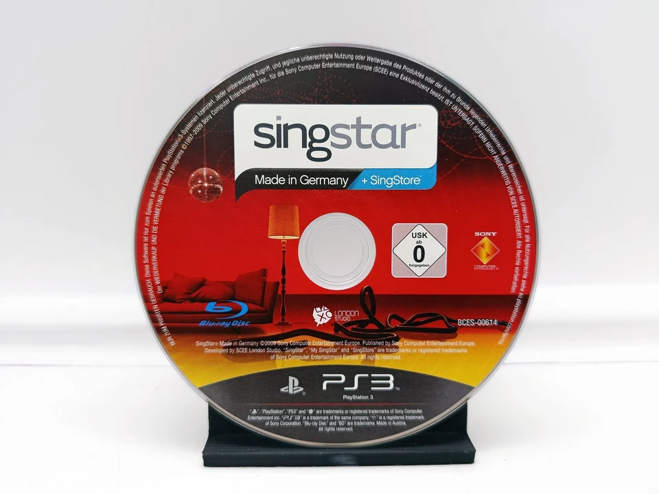 SingStar Made in Garmany - nur DVD - Playstation 3 PS3 - Zustand: sehr gut - Bild 1 von 1
