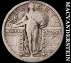 1918-S Silver Standing Liberty Quarter - Scarce  Better Date  No Reserve  #J8348