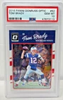 2016 Donruss Optic Patriots TOM BRADY CARD PSA 10 GEM MINT