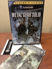 Konami Metal Gear Solid The Twin Snakes Nintendo GameCube Player's Choice CIB