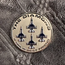 USAF Thunderbirds CHALLANGE COIN - Presented by MAJOR KIRBY "GAT" ENSSER
