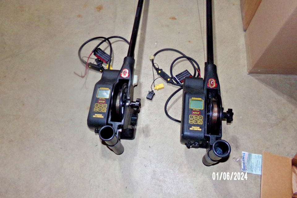 CANNON DIGITROL IV 12V ELECTRIC DOWNRIGGERSGREAT SHAPE! eBay