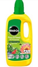 Miracle-Gro Pour and Feed Liquid Plant Food, 1L | FREE POSTAGE | 5.41 per litre
