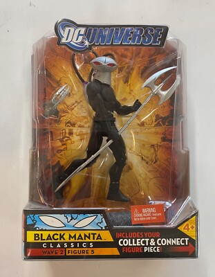 DC Universe Classics Wave 2 Black Manta Action Figure NEW 2007