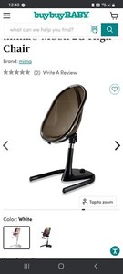 Mima Moon 2G High Chair - Black/Multi