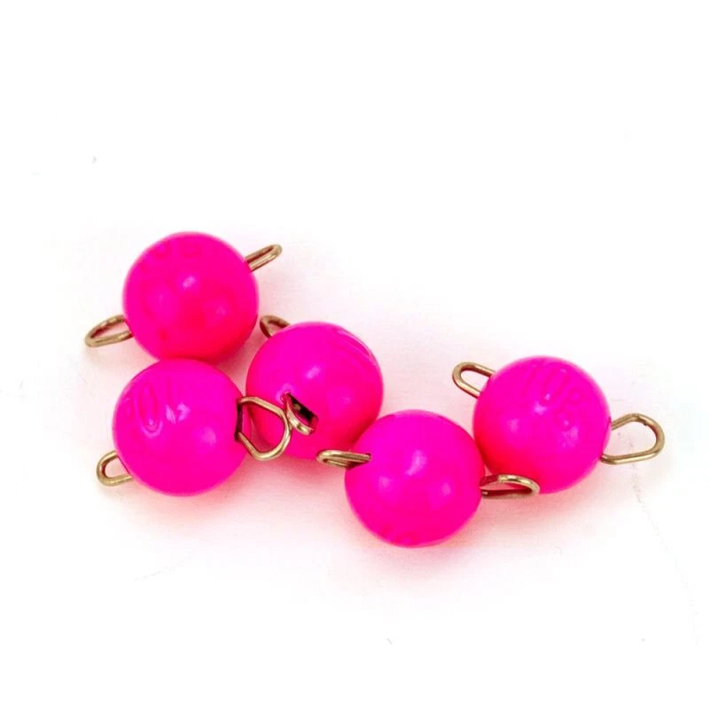 Tungsten Fluro Pink Cheb Cheburashka Angelgewichte 2g 3g 5g 7g - 3 Stück - Bild 2 von 3