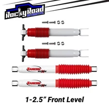 Rancho Shocks (4) for 11-23 Chevy Silverado GMC Sierra 2500HD 3500HD Front Level