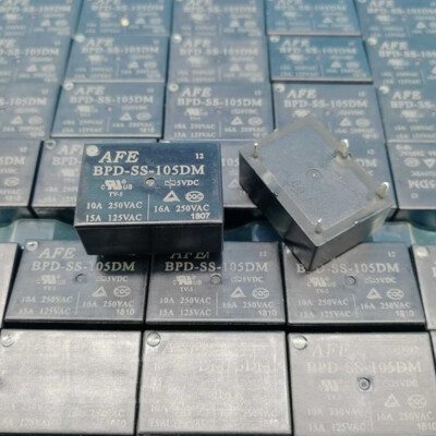 10pieces  BPD-SS-105DM 5VDC Power Relay 4Pins 10A 250VAC