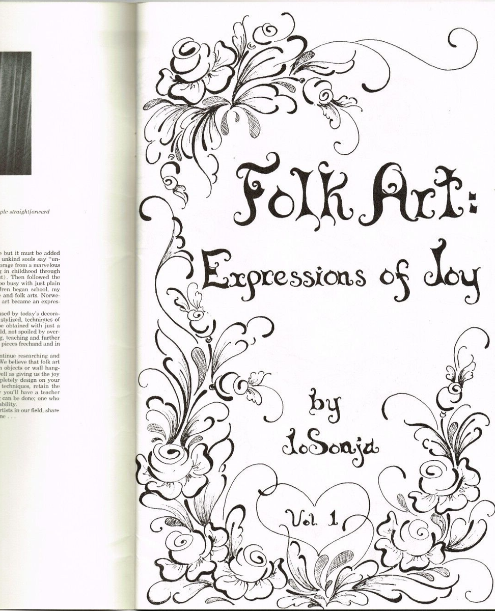 Jo Sonja Folk Art Expressions Joy Tole Decorative Painting