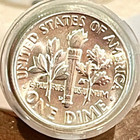 ✅ 1957-D Roosevelt Dime 90% Silver BU Uncirculated 10c US Coin — photo 4