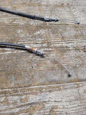 1987 87 87-90 Kawasaki ZX750 ZX750F Throttle Cables Lines Wires