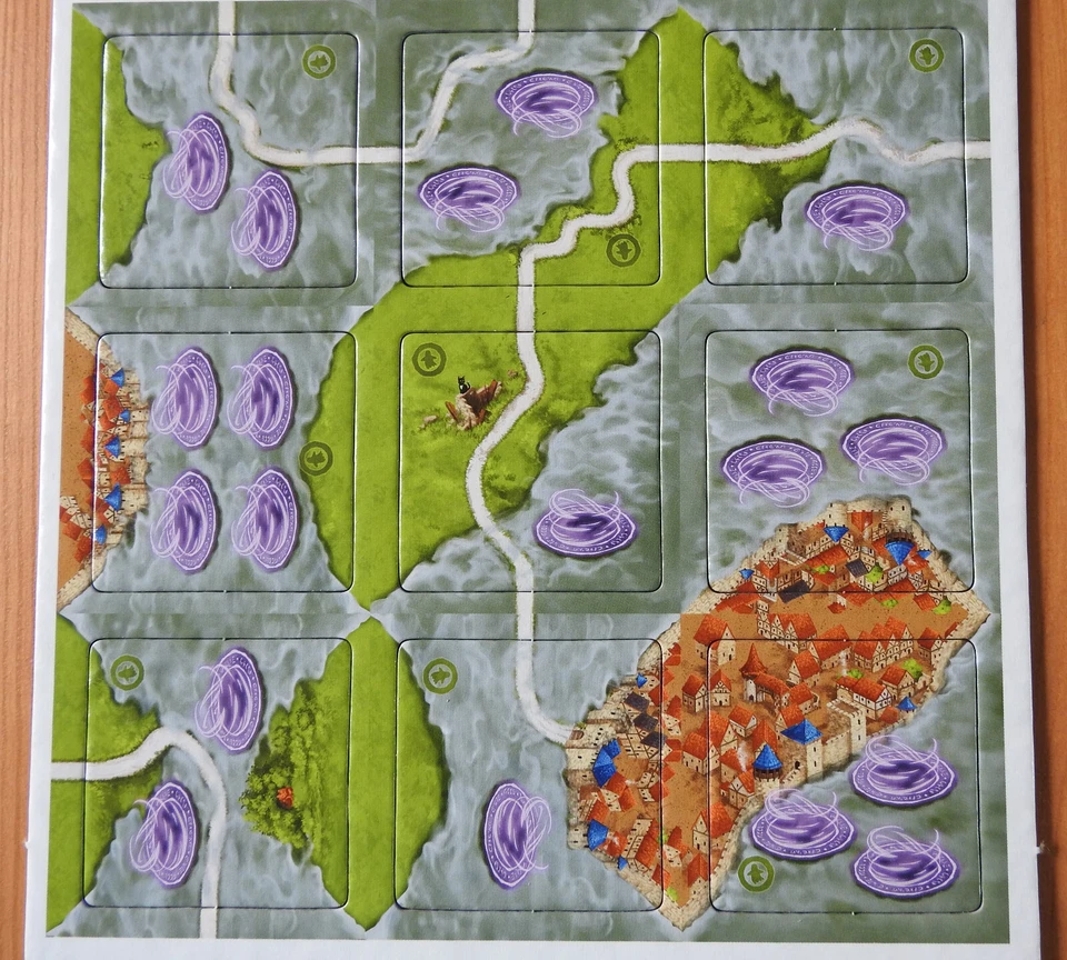 Mists Over Carcassonne – Spell Circles | Mini Expansion | New | English Rules - Image 3 of 4