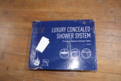 Wall Mount Dual Shower Heads w/ Hand Shower Matte Black 1.8gpm 12'' 88040B-12