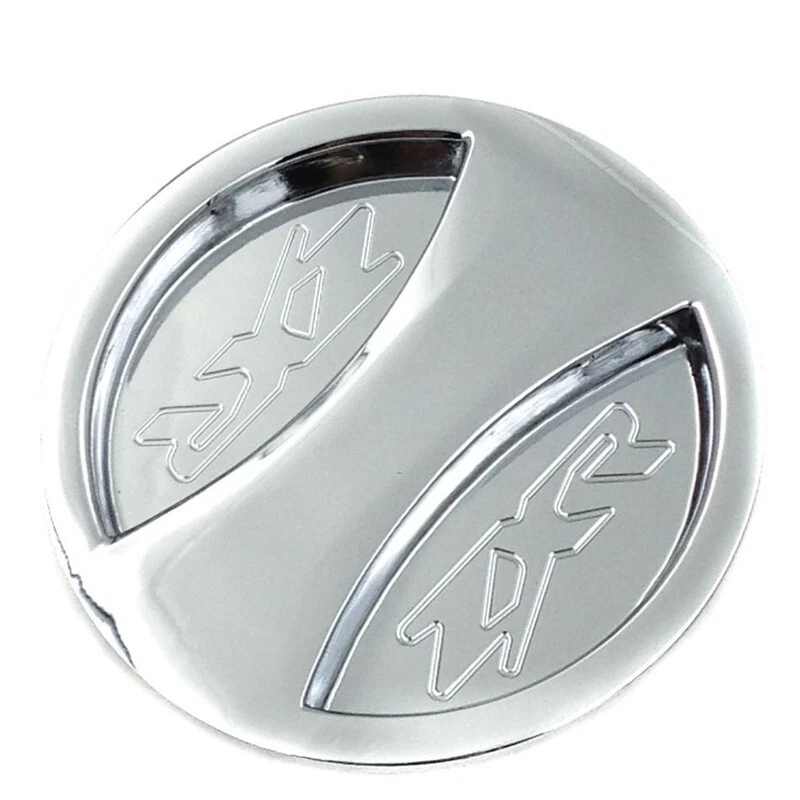 Tapa de gasolina cromada sin llave del tanque de combustible para Kawasaki ZZR1200 ZRX1200R ZX6RR ZZR600 Foto 4 de 4