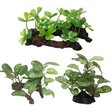 Artificial Plant Fake Wood Tree Trunk Aquarium Fish Tank Decoration Ornament New