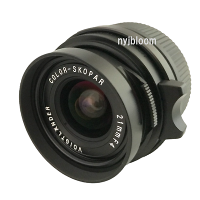 New Voigtlander Color-Skopar 21mm f4 P Lens VM Leica M Mount Bessa