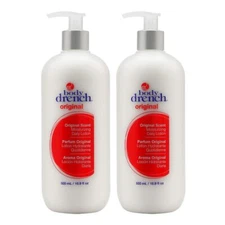 Body Drench Original Moisturizing Lotion 16.9Oz Pack Of 2 Superior Hydration