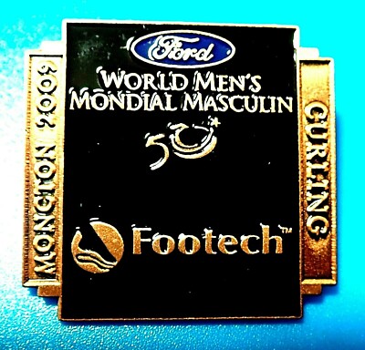 2009 FORD MENS CURLING WORLD CHAMPIONSHIP CANADA GAMES PIN / 2026 MILAN TRADER