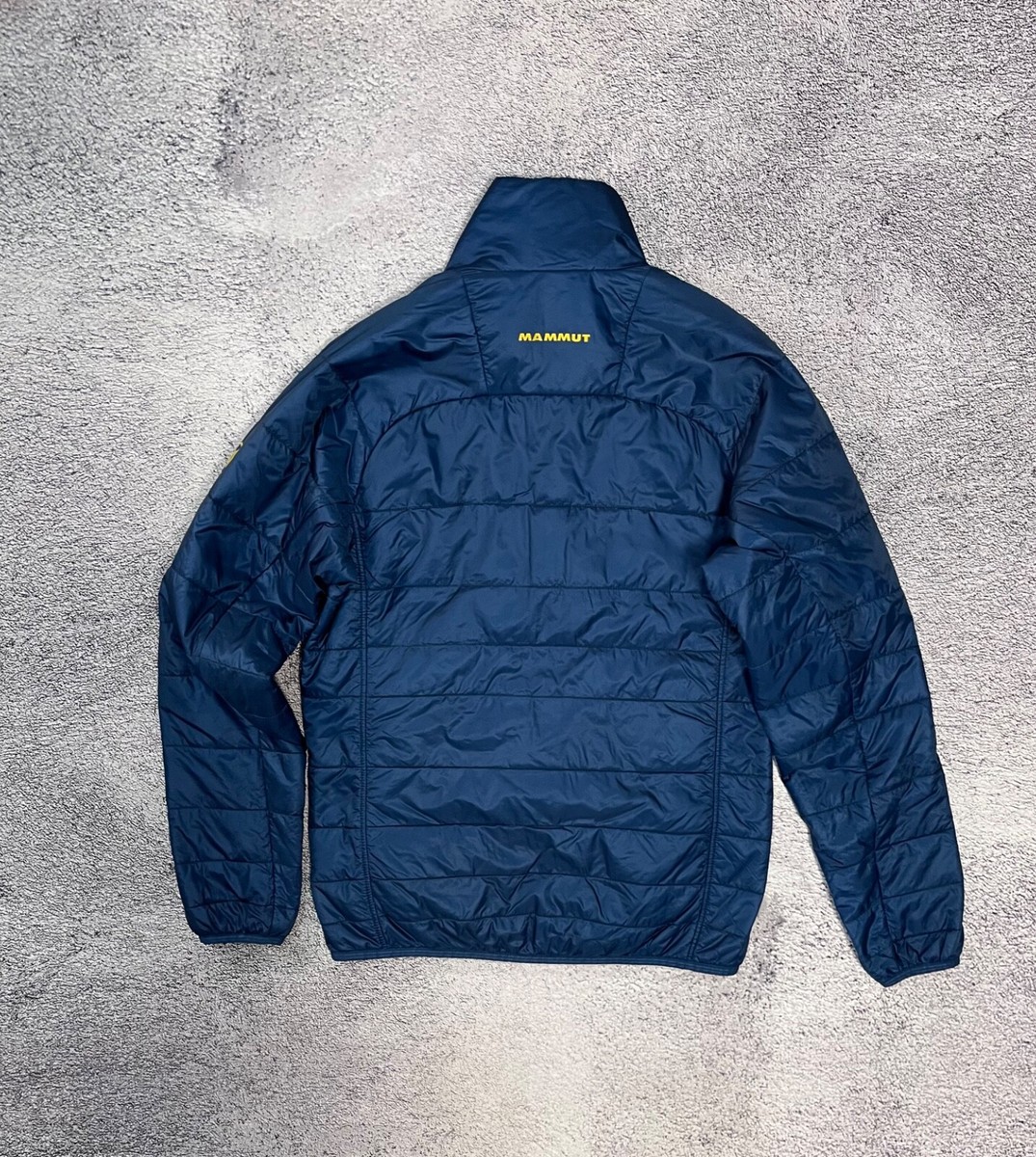 Mammut Extreme Mens Reversible Jacket Blue Yellow Full Zip