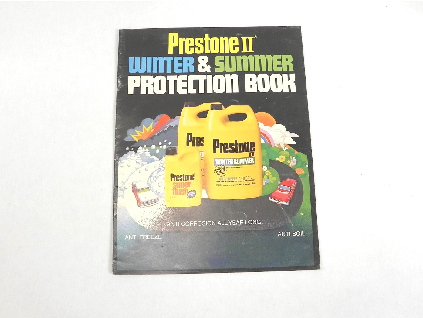PRESTONE II ANTIFREEZE ANTICORROSION COOLANT WINTER & SUMMER PROTECTION