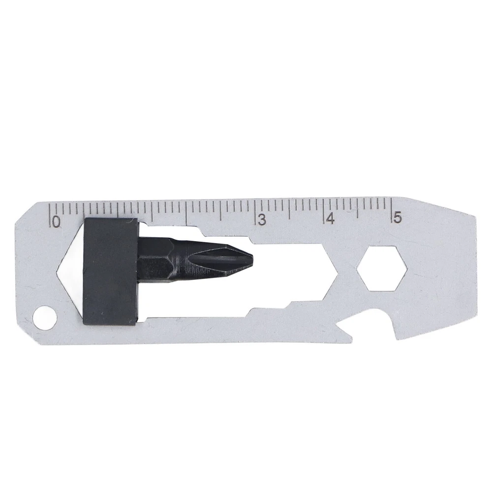 Multi-tool 7 In 1 Screwdriver Bottle Opener Wrench Keychain Hand Tool Outdoor