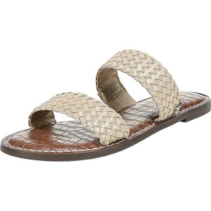 Sam Edelman Womens Gala 2 Gold Slide Sandals Shoes 6.5 Medium (B,M) BHFO 6937 | eBay