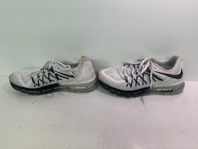 Size 9 - Nike Air Max 2015 White Black for sale online | eBay