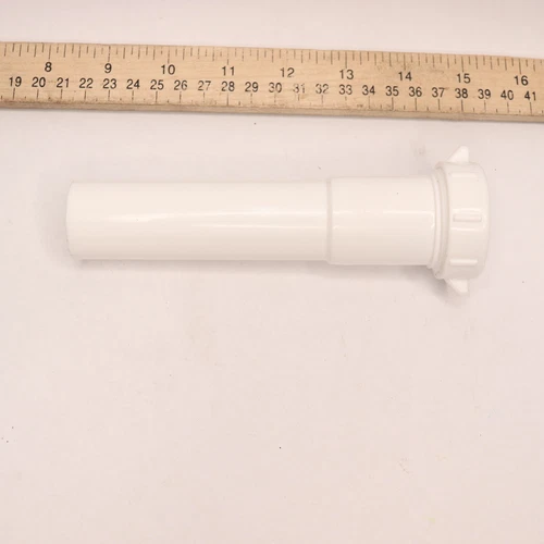 Jones Stephens Slip Joint Extension Tube PVC 1-1/4" x 6" P37020 - Picture 1 of 4