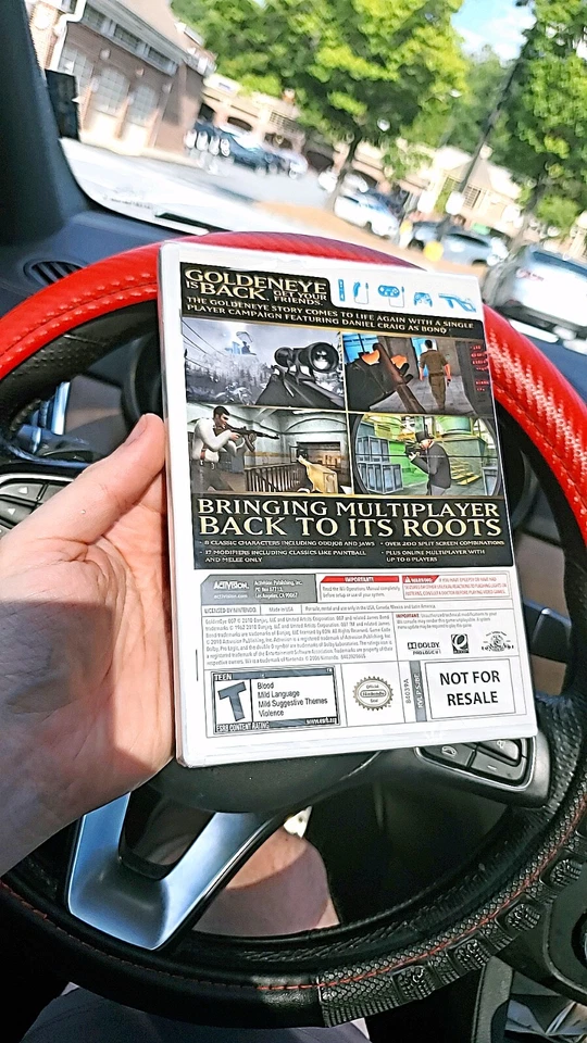 ⚜️ GOLDENEYE 007 Nintendo Wii NOT FOR RESALE 🔥 RARE ✅ BRAND NEW SEALED 🌿 MINTY - Image 4 of 4