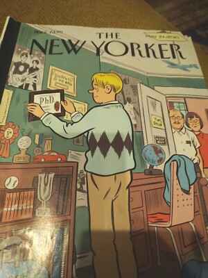 The New Yorker Magazine May 24, 2010 ''Boomerang Generation'' Daniel Clowes