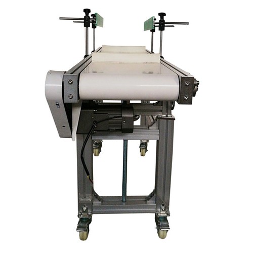 59" x 11.8" Electric Belt Conveyor PVC Belt with Baffle Adjustable Height Speed - Picture 5 of 22