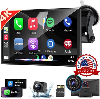 Autoradio Doble Din Car Stereo Pantalla táctil de 9 pulgadas, Navegacion GPS NEW