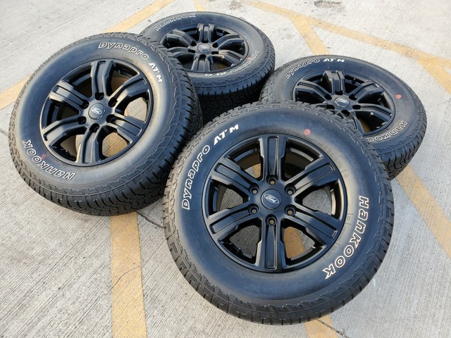 17" Ford Ranger OEM 2019 2020 BLACK wheels rims tires NEW OE 6x139 6x5