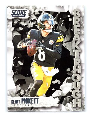2023 Score Football #9 Kenny Pickett Breakthrough Insert Card ...