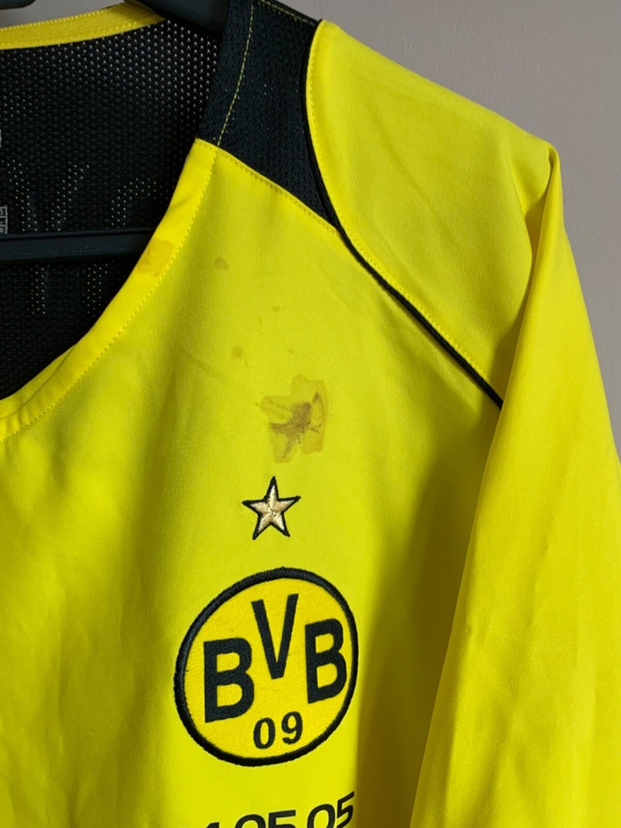 Borussia Dortmund 2005 Home Football Shirt Nike Vintage Soccer