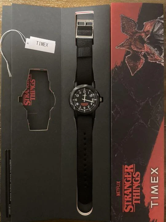 Timex Camper x Netflix Stranger Things Lucas Limited Black Watch