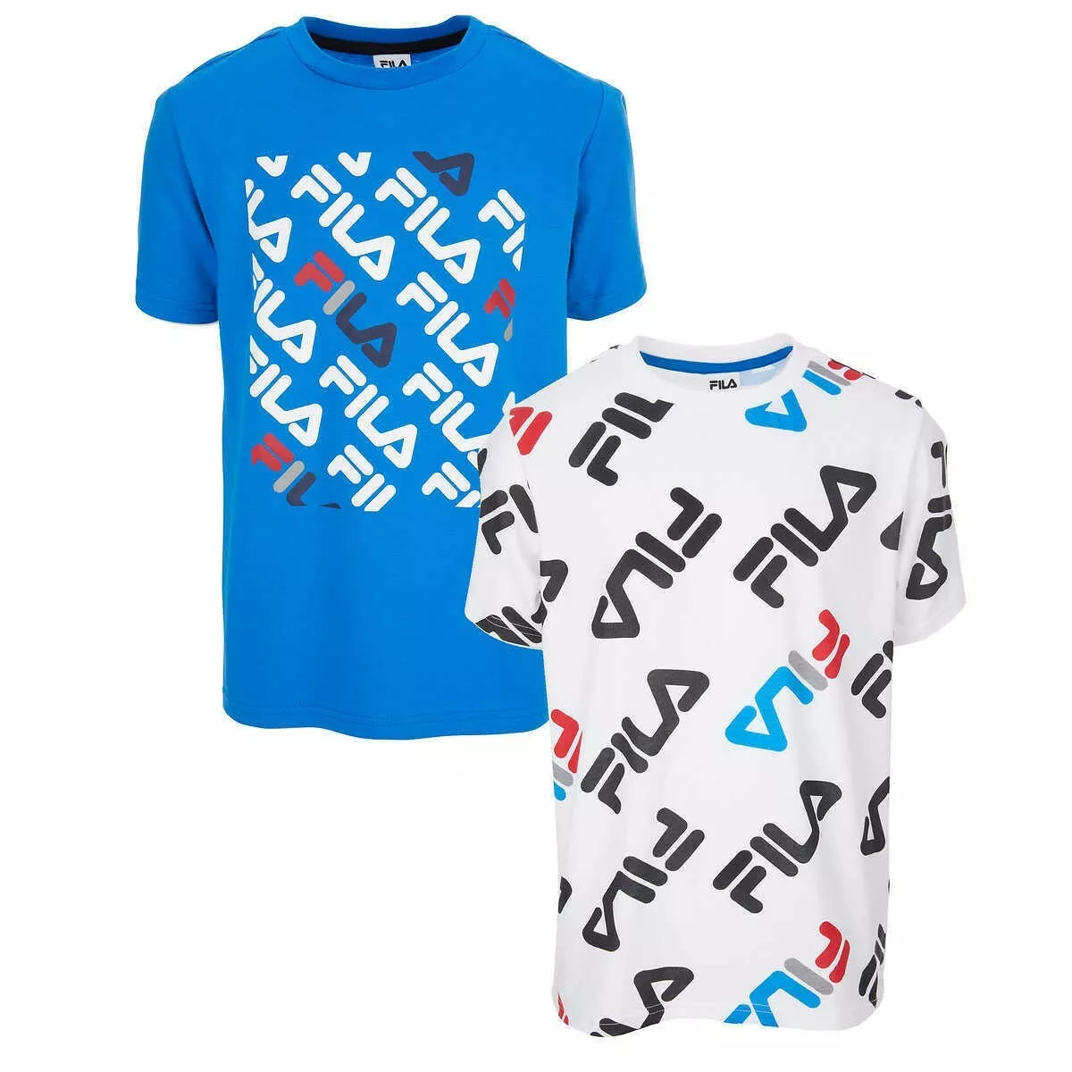 Fila Youth 2-pack Jersey T-shirt + White iconic L-14/16 XL-18/20 | eBay