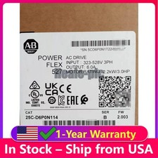 Allen Bradley 25C-D6P0N114 Brand DHL Express shipping US Free Tax