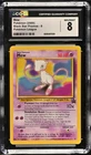 Pokémon Mew 2000 Black Star Promos #8 Pokémon League CGC 8