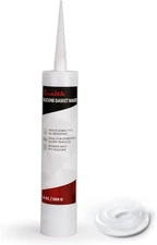 Silicone Gasket Maker Clear, High Temperature Gasket Sealer 13 Oz., Clear 1