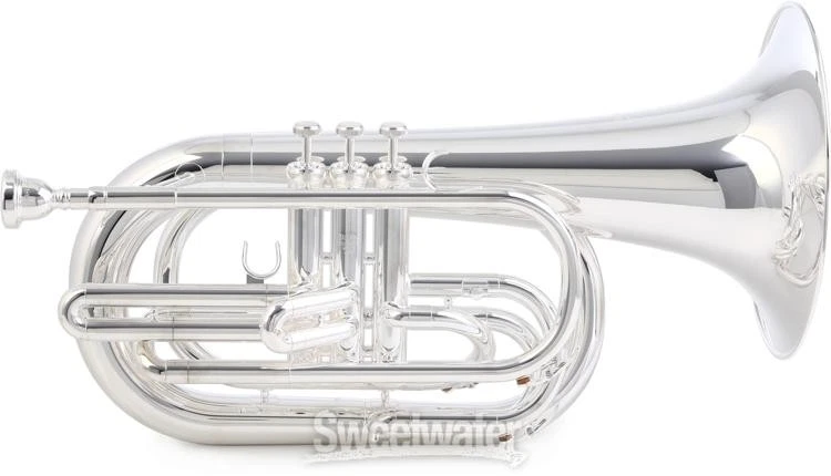 Yamaha YBH-301M Marching Baritone - Silver-plated - Image 2 of 4