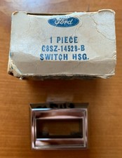 1968 Ford Thunderbird Nos Switch Bezel Housing Original Box Nice Chrome